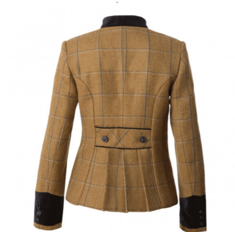 Equetech Studham Tweed Lead Rein Jacket and Hat Brown-1